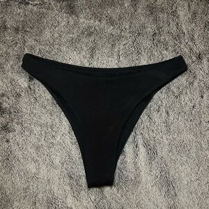 Small black bikini bottoms